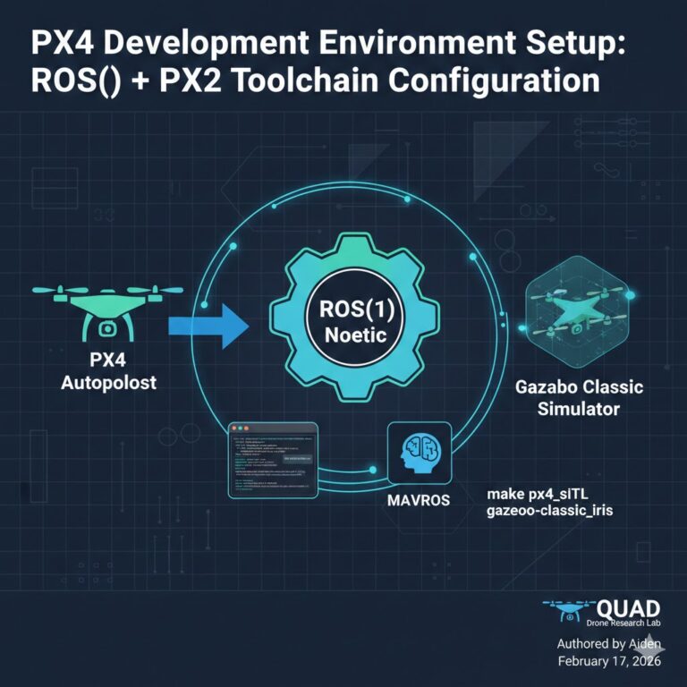 PX4 개발환경 구성 – ROS(1) + PX4 Toolchain 구성