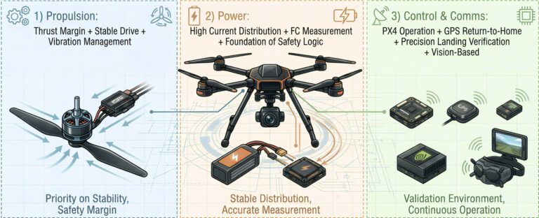 Drone Component Selection – Propulsion System : 911 FALCON Project