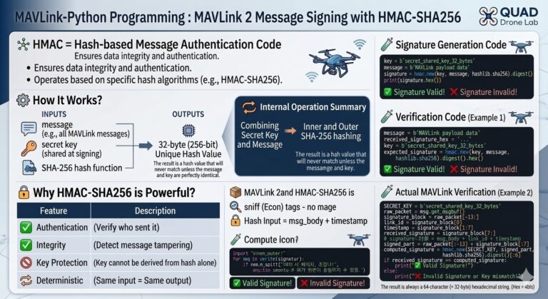 PX4 MAVLink-Python 프로그래밍: 5-2. [참고]HMAC-SHA256이란?