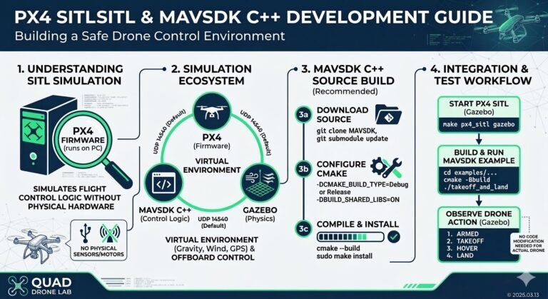 PX4 MAVSDK – C++ Programming [3편] MAVSDK C++ 설치 및 SITL 시뮬레이션 환경 구축