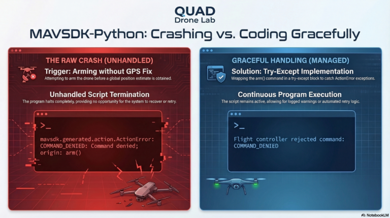 MAVSDK-Python 프로그래밍 완벽 가이드 [제12편]: 문제 해결 가이드 및 로깅 기법