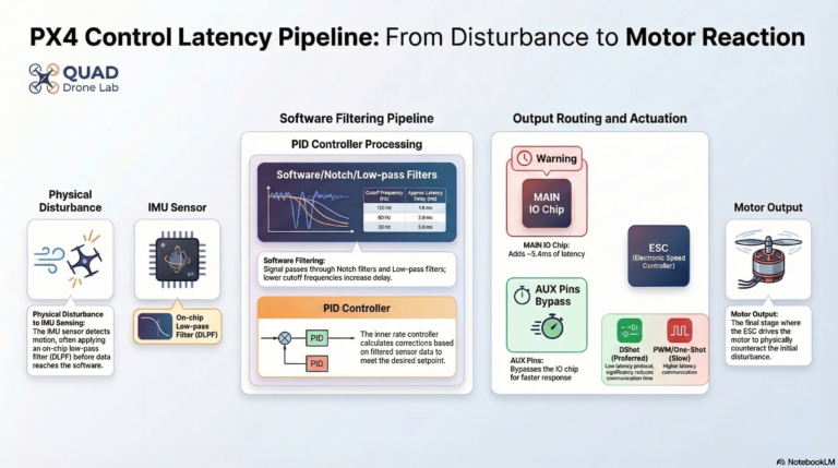 [PX4 튜닝 시리즈 1] PX4 튜닝의 첫걸음: 완벽한 하드웨어 준비와 제어 지연(Latency)의 이해