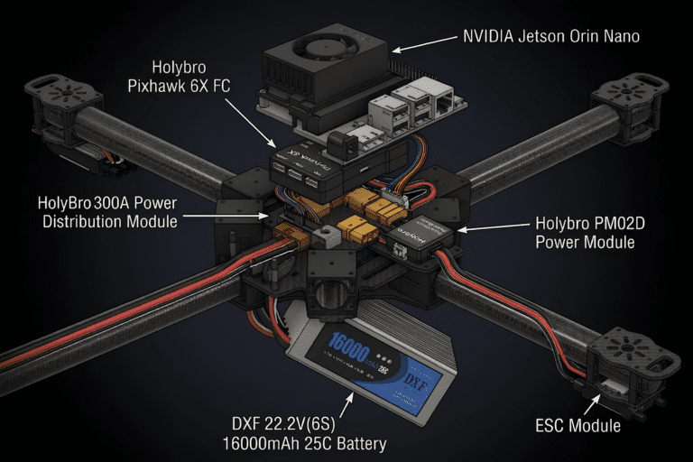 프레임 설계 및 주요부품 배치 : 911 FALCON 프로젝트