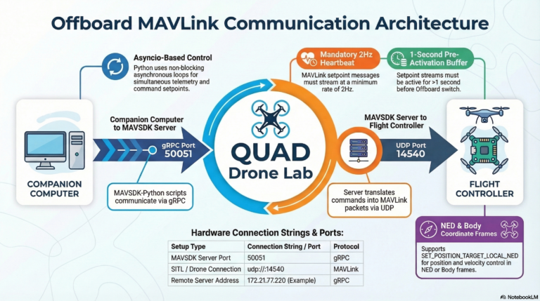 MAVSDK-Python 프로그래밍 완벽 가이드 [제7편]: OFFBOARD 모드의 핵심 원리 이해하기