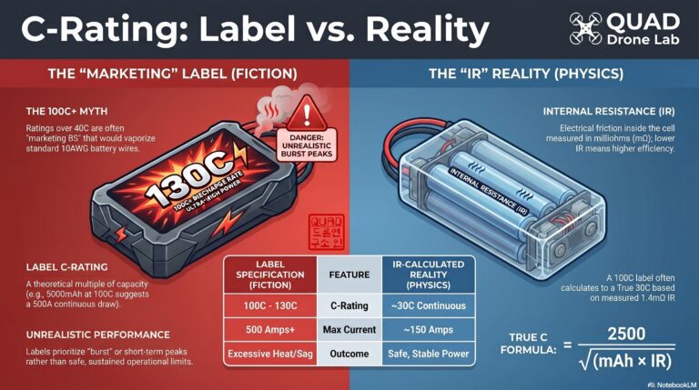 [Everything About Drone Batteries]Part 2: Key Indicators Determining Flight Performance: Discharge Rate (C-Rating) and Internal Resistance (IR)