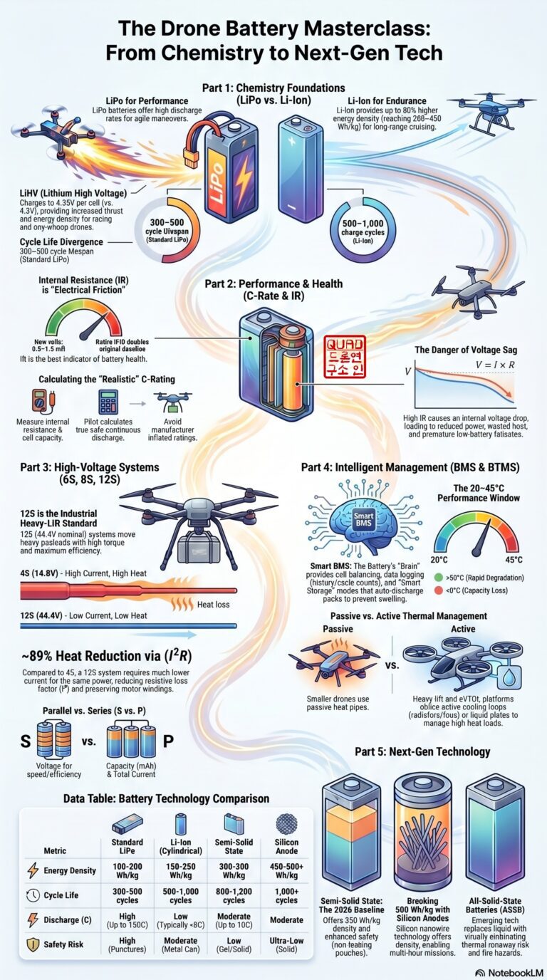 [New Blog Series Introduction] Everything About Drone Batteries – From Basics to Next-Generation Technologies