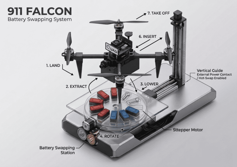Battery Swap Station – Swap Mechanism and Requirements : 911 FALCON Project