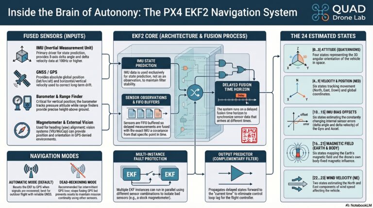 [Hybrid Navigation System: Part 2] Principles of PX4 Autonomous Navigation and Gazebo SITL Simulator Configuration