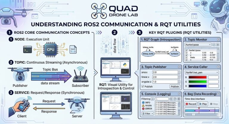 [ROS2 Mastery 2편] ROS2 핵심 통신 개념 및 강력한 유틸리티 ‘RQT’ 활용법